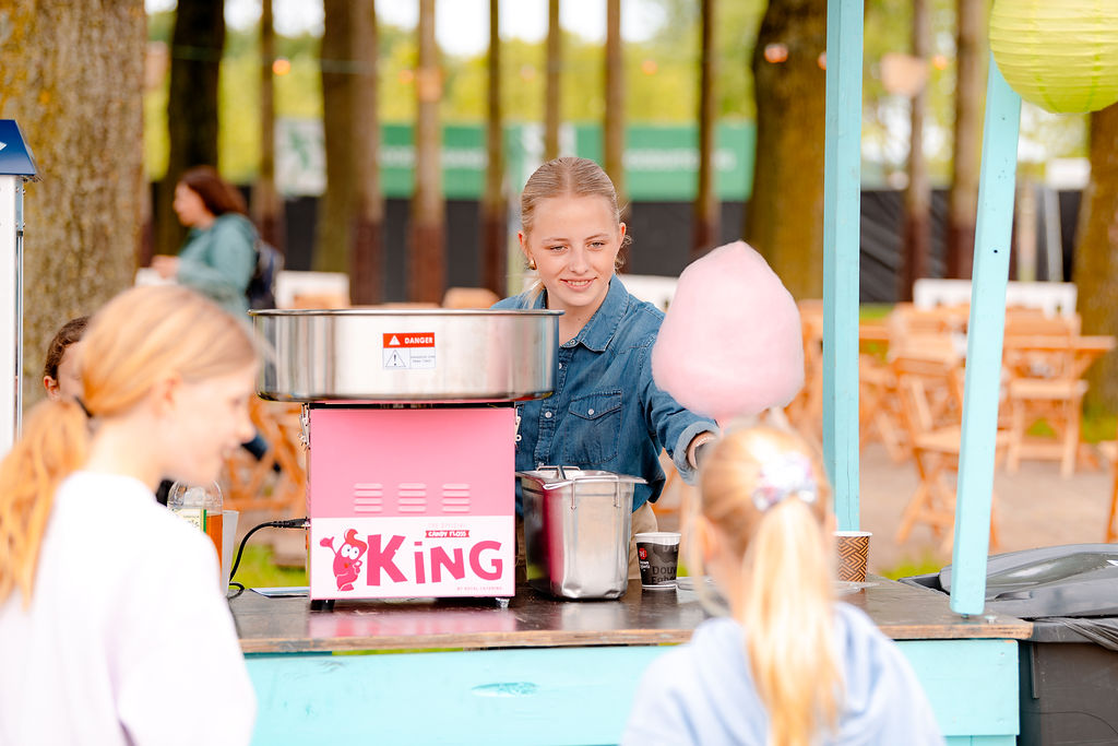 Suikerspin foodstand van Phoodies